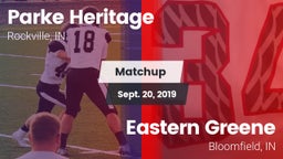 Matchup: Parke Heritage vs. Eastern Greene  2019
