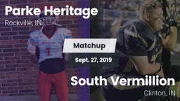 Matchup: Parke Heritage vs. South Vermillion  2019