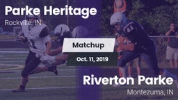 Matchup: Parke Heritage vs. Riverton Parke  2019