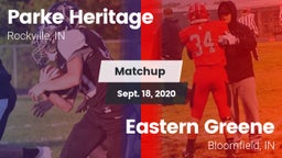 Matchup: Parke Heritage vs. Eastern Greene  2020