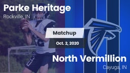 Matchup: Parke Heritage vs. North Vermillion  2020