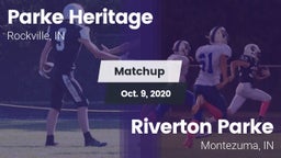 Matchup: Parke Heritage vs. Riverton Parke  2020