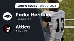 Recap: Parke Heritage  vs. Attica  2022