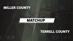 Matchup: Miller County vs. Terrell County  2016