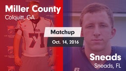 Matchup: Miller County vs. Sneads  2016