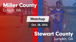 Matchup: Miller County vs. Stewart County  2016