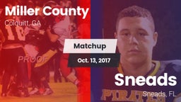Matchup: Miller County vs. Sneads  2017