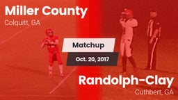 Matchup: Miller County vs. Randolph-Clay  2017