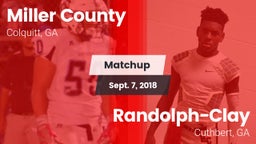 Matchup: Miller County vs. Randolph-Clay  2018
