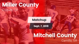 Matchup: Miller County vs. Mitchell County  2018