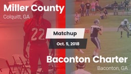 Matchup: Miller County vs. Baconton Charter  2018