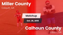 Matchup: Miller County vs. Calhoun County  2018