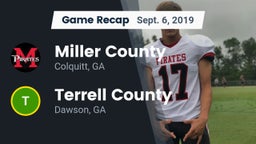 Recap: Miller County  vs. Terrell County  2019