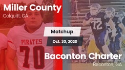 Matchup: Miller County vs. Baconton Charter  2020