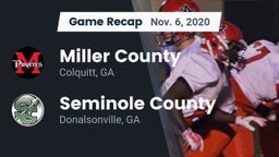 Recap: Miller County  vs. Seminole County  2020