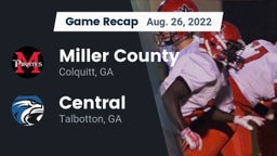 Recap: Miller County  vs. Central  2022