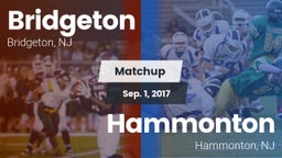 Matchup: Bridgeton vs. Hammonton  2017