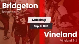 Matchup: Bridgeton vs. Vineland  2017