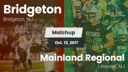 Matchup: Bridgeton vs. Mainland Regional  2017