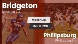 Matchup: Bridgeton vs. Phillipsburg  2018