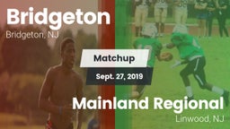 Matchup: Bridgeton vs. Mainland Regional  2019