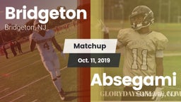 Matchup: Bridgeton vs. Absegami  2019