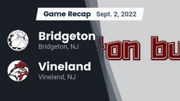 Recap: Bridgeton  vs. Vineland  2022