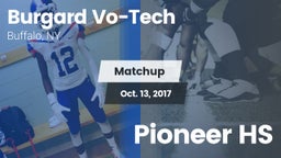 Matchup: Burgard Vo-Tech vs. Pioneer HS 2017