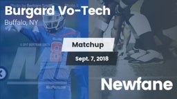 Matchup: Burgard Vo-Tech vs. Newfane 2018