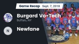 Recap: Burgard Vo-Tech  vs. Newfane 2018