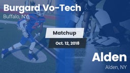 Matchup: Burgard Vo-Tech vs. Alden  2018