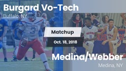 Matchup: Burgard Vo-Tech vs. Medina/Webber  2018