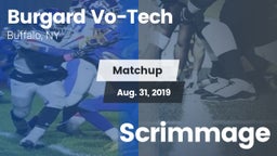 Matchup: Burgard Vo-Tech vs. Scrimmage 2019