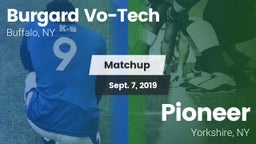 Matchup: Burgard Vo-Tech vs. Pioneer  2019