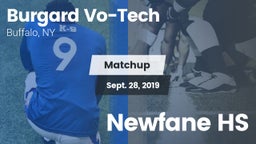 Matchup: Burgard Vo-Tech vs. Newfane HS 2019