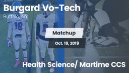 Matchup: Burgard Vo-Tech vs. Health Science/ Martime CCS 2019