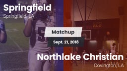 Matchup: Springfield vs. Northlake Christian  2018