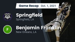 Recap: Springfield  vs. Benjamin Franklin  2021