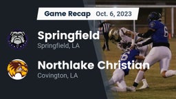 Recap: Springfield  vs. Northlake Christian  2023