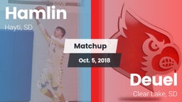 Matchup: Hamlin vs. Deuel  2018