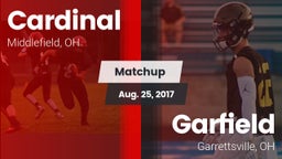 Matchup: Cardinal vs. Garfield  2017