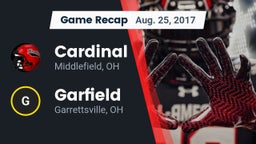 Recap: Cardinal  vs. Garfield  2017