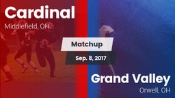 Matchup: Cardinal vs. Grand Valley  2017