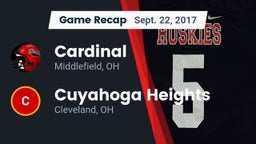 Recap: Cardinal  vs. Cuyahoga Heights  2017