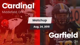 Matchup: Cardinal vs. Garfield  2018
