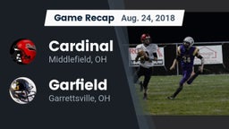 Recap: Cardinal  vs. Garfield  2018