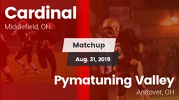 Matchup: Cardinal vs. Pymatuning Valley  2018