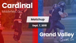 Matchup: Cardinal vs. Grand Valley  2018