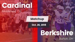 Matchup: Cardinal vs. Berkshire  2018
