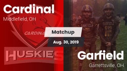 Matchup: Cardinal vs. Garfield  2019